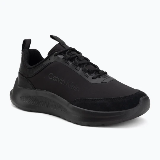 Zdjęcie produktu Buty męskie Calvin Klein HM0HM02342 Light Eva Runn Essential Laceup Nylon Suede triple black
