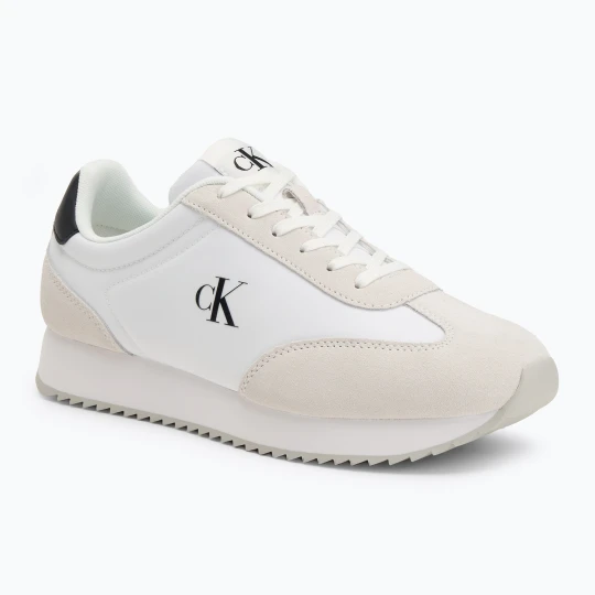 Zdjęcie produktu Buty męskie Calvin Klein YM0YM01325 Retro Runner Lace Up Ny-Su bright white / black