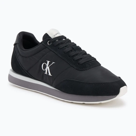 Zdjęcie produktu Buty męskie Calvin Klein YM0YM01361 Retro Runner Ess Mix Mat black / stormfront / vaporous white