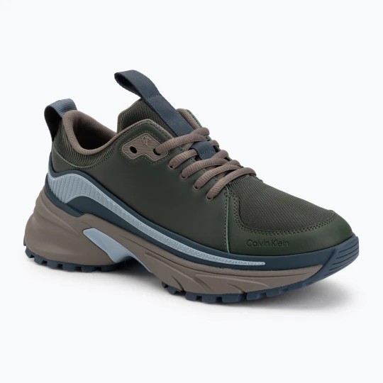 Zdjęcie produktu Buty męskie Calvin Klein YM0YM01417 Hike Runner Laceup Tech Mix thym/taupe smog Zielony