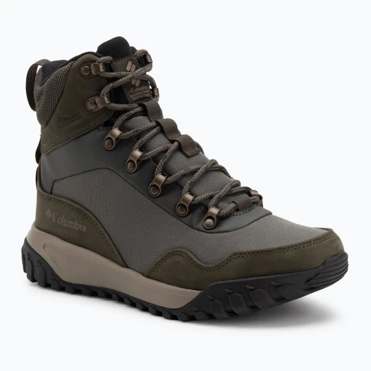 Zdjęcie produktu Buty trekkingowe męskie Columbia Burnsider Omni-Heat Infinity deep olive / tangy orange Zielony