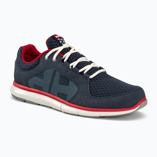 Zdjęcie produktu Buty męskie Helly Hansen Ahiga V4 Hydropower navy / flag red / off white Granatowy