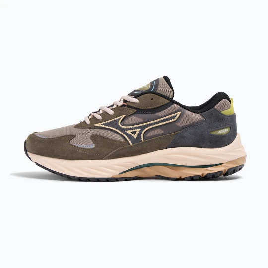 Zdjęcie produktu Buty męskie Mizuno Wave Rider β vintage khaki / black sand / grape leaf Zielony
