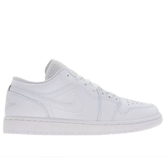 Zdjęcie produktu Buty męskie Nike Air Jordan 1 Low 553558-136 - białe