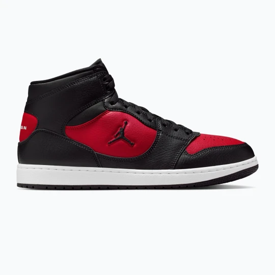 Zdjęcie produktu Buty męskie Jordan Access Court Mid black / gym red / white / black