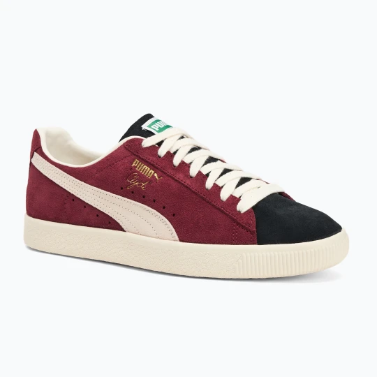 Zdjęcie produktu Buty męskie PUMA Clyde OG dark jasper / frosted ivory Bordowy