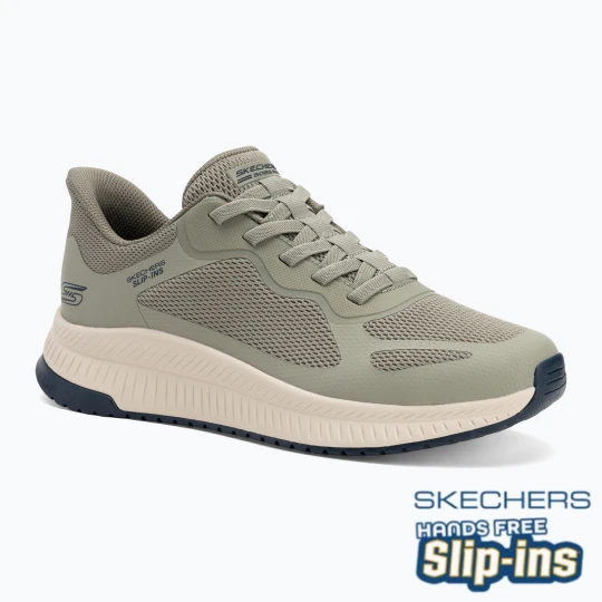 Zdjęcie produktu Buty męskie SKECHERS Bobs Squad 4 olive Zielony