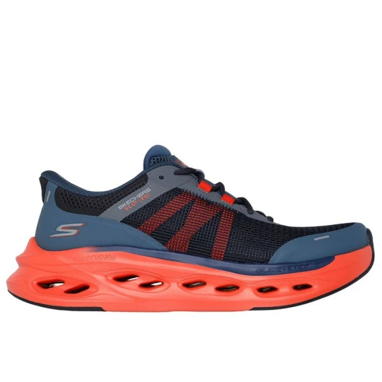 Zdjęcie produktu Buty męskie Skechers Slip-ins: Max Cushioning Glide-Step Aberdeen 220422NVOR - granatowe