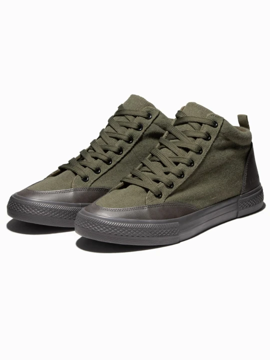 Zdjęcie produktu Buty męskie sneakersy - oliwkowe V5 Ombre Clothing oliwkowy