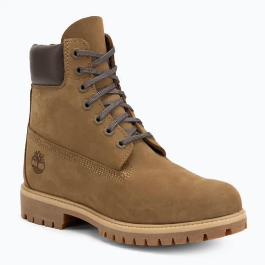 Zdjęcie produktu Buty męskie Timberland Premium 6 Inch Lace Up Waterproof olive nubuck / dark brown