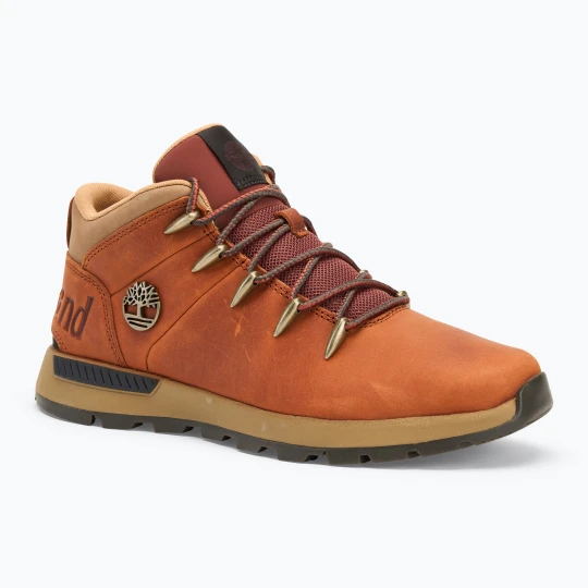 Zdjęcie produktu Buty męskie Timberland Sprint Trekker Mid Lace medium orange full grain Brązowy