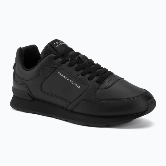 Zdjęcie produktu Buty męskie Tommy Hilfiger Light Eva Runner Leather black