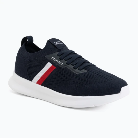 Zdjęcie produktu Buty męskie Tommy Hilfiger Lightweight Knitted Runner desert sky Granatowy