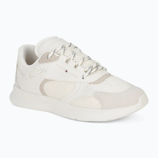 Zdjęcie produktu Buty męskie Tommy Hilfiger Lightweight Runner Monocolor ecru Beżowy