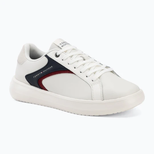 Zdjęcie produktu Buty męskie Tommy Hilfiger Modern Lightcup Leather rwb Biały