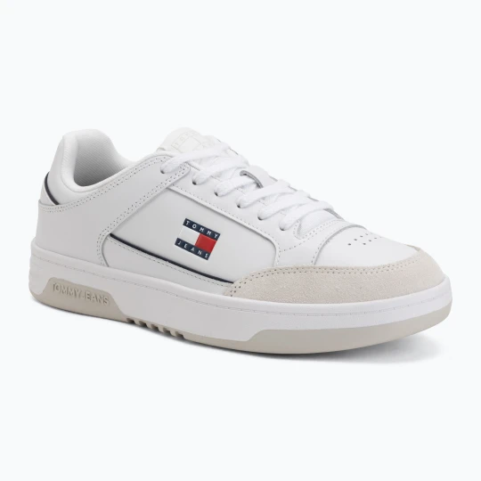 Zdjęcie produktu Buty męskie Tommy Jeans Cupsole Leather white
