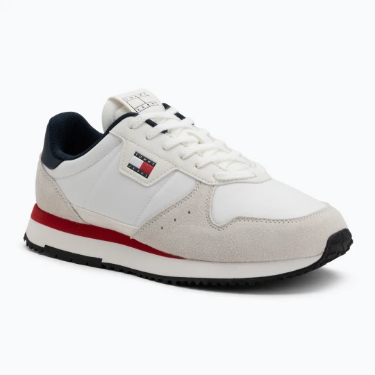 Zdjęcie produktu Buty męskie Tommy Jeans Eva Runner Leather rwb Biały