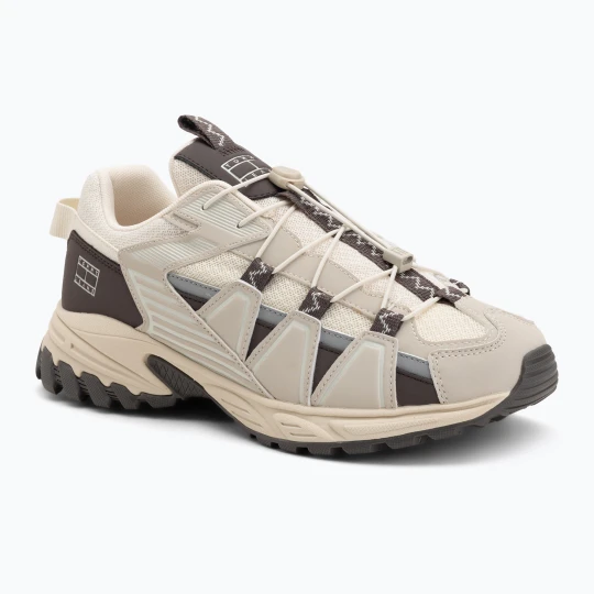 Zdjęcie produktu Buty męskie Tommy Jeans Outdoor Runner gulf sand / black walnut Beżowy