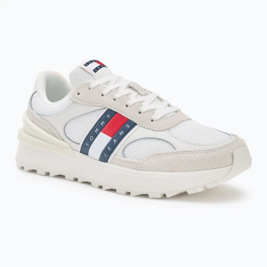 Zdjęcie produktu Buty męskie Tommy Jeans TJM Technical Runner Ess ecru Biały