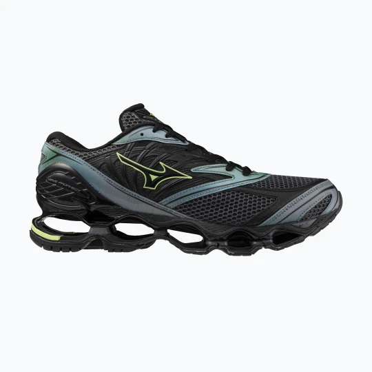 Zdjęcie produktu Buty Mizuno Wave Prophecy LS black sand / grossular green / black