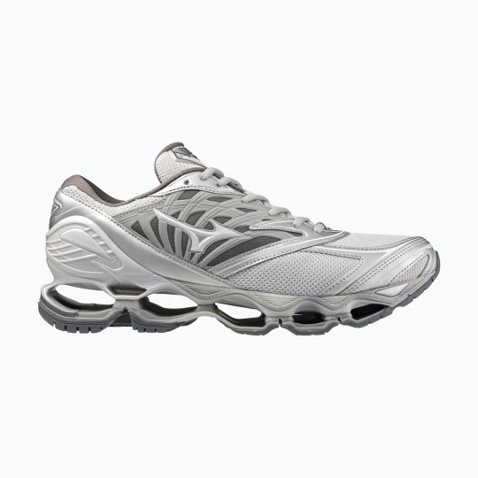 Zdjęcie produktu Buty Mizuno Wave Prophecy LS cloudscape / white / silver Szary