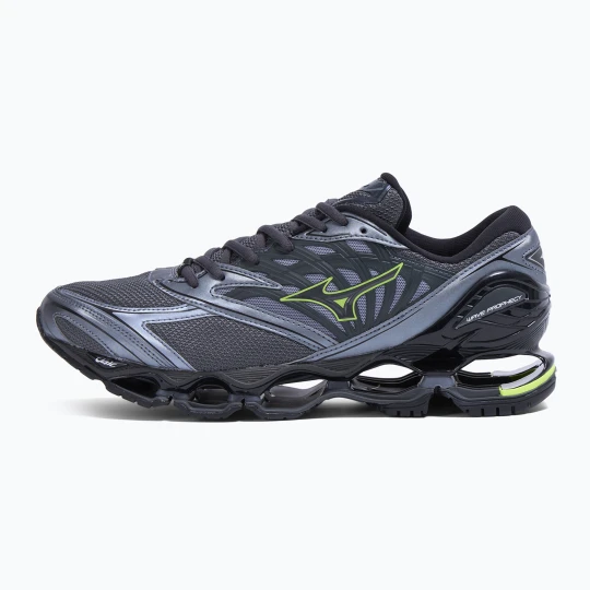 Zdjęcie produktu Buty Mizuno Wave Prophecy LS iron gate / iron gate / lightning yellow Szary