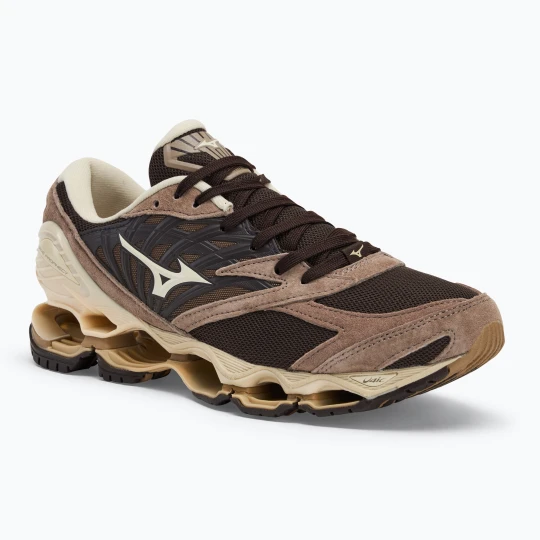 Zdjęcie produktu Buty Mizuno Wave Prophecy LS molé / pristine / fungi Brązowy