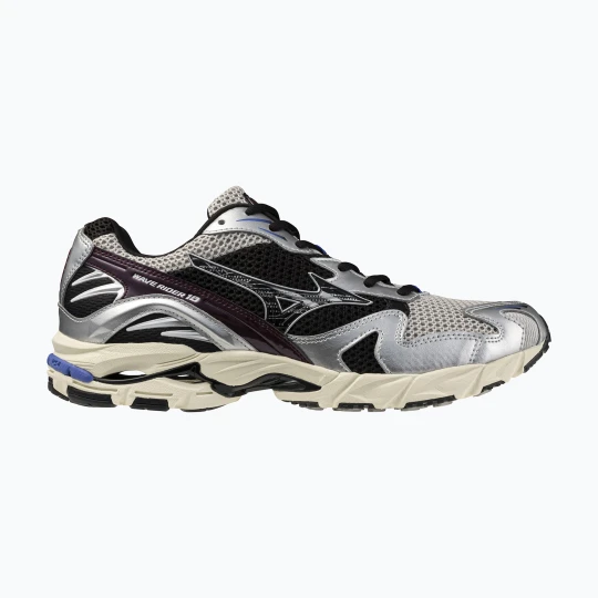Zdjęcie produktu Buty Mizuno Wave Rider 10 harbor mist / black / fig Srebrny