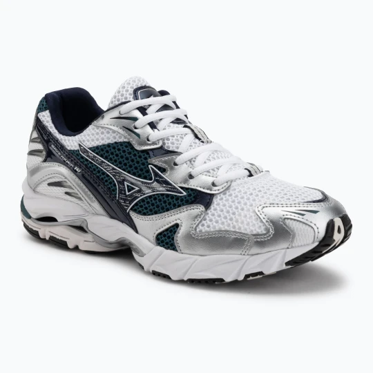 Zdjęcie produktu Buty Mizuno Wave Rider 10 white / baritone blue / deep teal