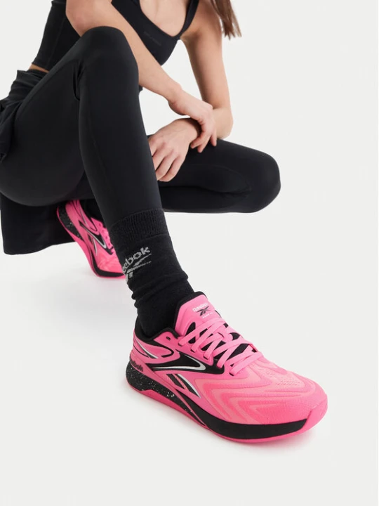Zdjęcie produktu Buty na siłownię Reebok EO-NANO X5 EDGE 100244436 Różowy
