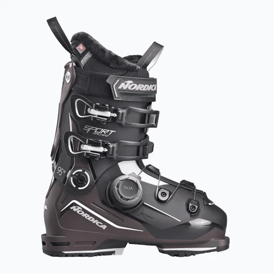 Zdjęcie produktu Buty narciarskie damskie Nordica Sportmachine 3 95 W BOA GW black / purple irid. / white