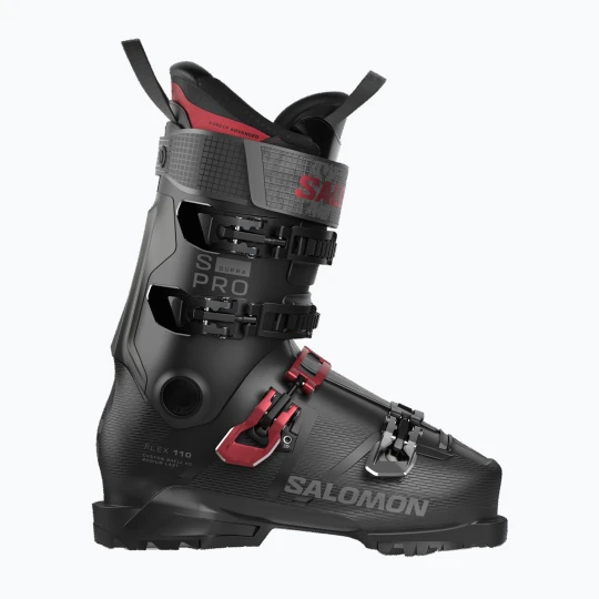 Zdjęcie produktu Buty narciarskie męskie Salomon S / PRO Supra 110 black / samba met / beluga met