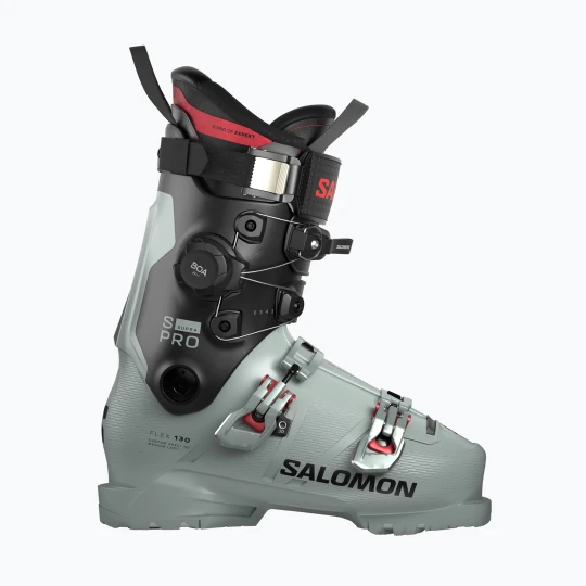 Zdjęcie produktu Buty narciarskie męskie Salomon S / Pro Supra Boa 130 wrought iron / black / samba met. Szary