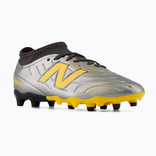 Zdjęcie produktu Buty piłkarskie dziecięce New Balance Tekela Team V5 FG harbor grey / black cement