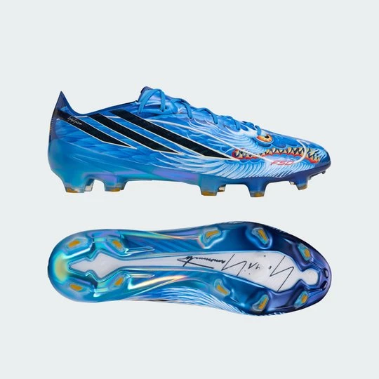 Zdjęcie produktu Buty piłkarskie F50 Hyperfast Elite Y-3 na twardą nawierzchnię (FG) Adidas niebieski