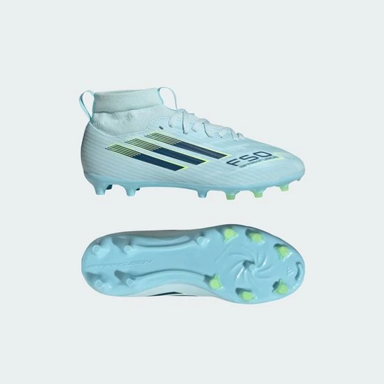 Zdjęcie produktu Buty piłkarskie F50 SPARKFUSION LEAGUE Mid Cut Firm Ground / Artificial Ground dla dzieci Adidas niebieski