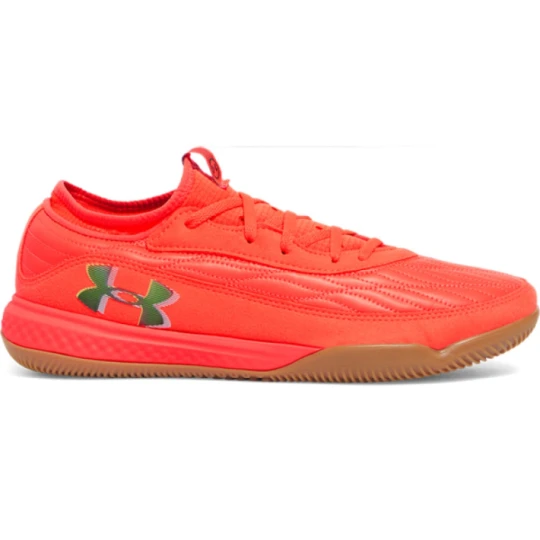 Zdjęcie produktu Buty piłkarskie halówki uniseks Under Armour UA Magnetico Select 4 Indoor - czerwone