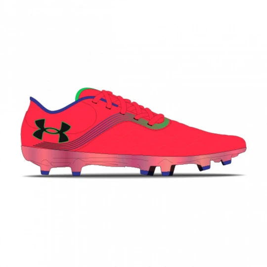 Zdjęcie produktu Buty piłkarskie korki lanki Under Armour UA Clone Magnetico Pro 3.0 FG - koral
