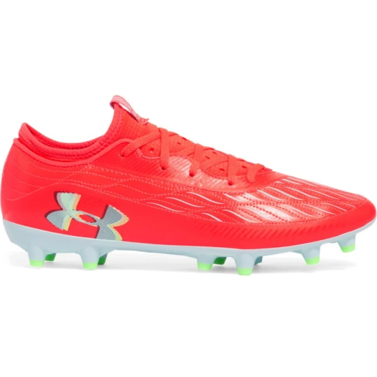Zdjęcie produktu Buty piłkarskie korki lanki uniseks Under Armour UA U Magnetico Select 4 Fg - czerwone