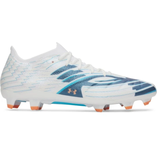 Zdjęcie produktu Buty piłkarskie korki uniseks Under Armour UA U Shadow Pro 4 FG - białe
