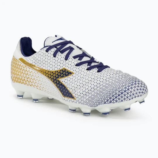 Zdjęcie produktu Buty piłkarskie męskie Diadora Brasil Elite GR LT LP12 white / blue / gold