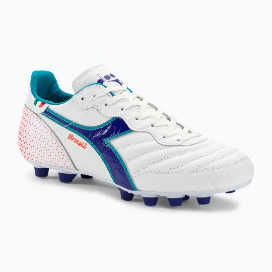 Zdjęcie produktu Buty piłkarskie męskie Diadora Brasil Italy OG GR LT+ MDPU white / navy