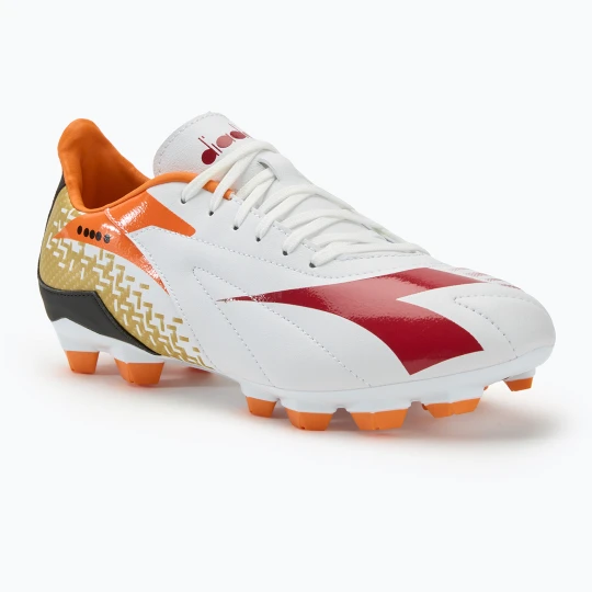Zdjęcie produktu Buty piłkarskie męskie Diadora Maximus Elite R LPU white / chili pepper / russet orange
