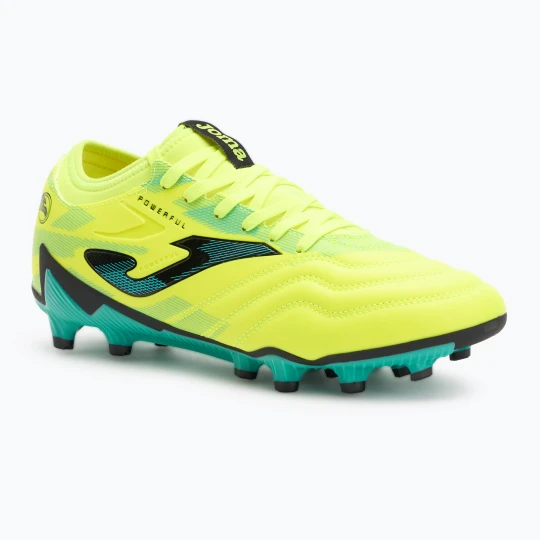 Zdjęcie produktu Buty piłkarskie męskie Joma Powerful FG lemon fluor / turquoise Żółty