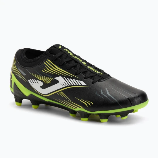 Zdjęcie produktu Buty piłkarskie męskie Joma Propulsion FG black / fluor yellow