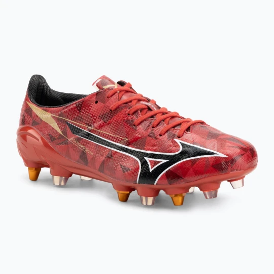 Zdjęcie produktu Buty piłkarskie męskie Mizuno α II Japan Mix morelia 40th red / black / gold