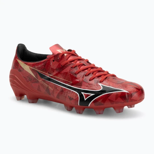 Zdjęcie produktu Buty piłkarskie męskie Mizuno α II Pro Md morelia 40th red / black / gold