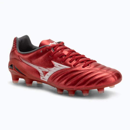 Zdjęcie produktu Buty piłkarskie męskie Mizuno Monarcida Neo III Pro Md morelia 40th red/white