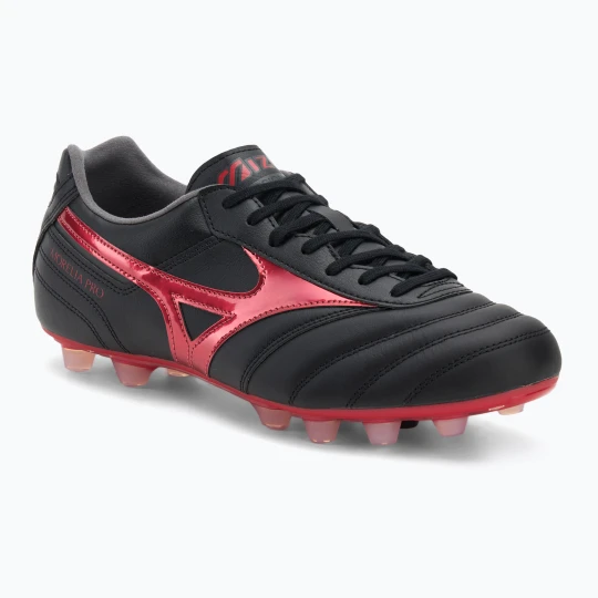 Zdjęcie produktu Buty piłkarskie męskie Mizuno Morelia II Pro FG black / morelia 40th red / black sand