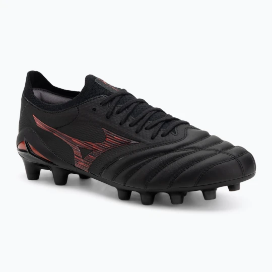 Zdjęcie produktu Buty piłkarskie męskie Mizuno Morelia Neo IV β Japan Fg black / morelia 40th red / black